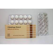 CIDOPHAGE RETARD 850MG 60S.R.TABS