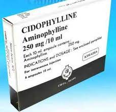 CIDOPHYLLINE 300MG/5ML I.M. 6 AMP