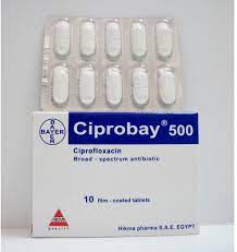 CIPROBAY 500MG 10 F.C.TAB