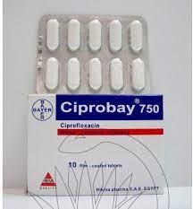 CIPROBAY 750MG 10 F.C.TAB