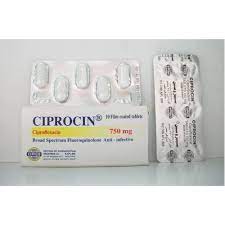 CIPROCIN 750MG 10 F.C. TAB