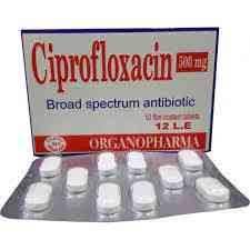 CIPROFLOXACIN-ORGANO 750 MG 10 F.C.TABS