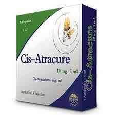 CIS-ATRACURE 10 MG/5ML I.V. 5 AMPS