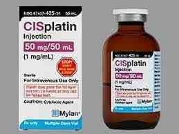 CISPLATIN 1MG/ML (100MG) VIAL