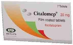 CITALOMEP 20 MG 7 F.C.TABS