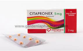 CITAPRONEX 5 MG 14 F.C.TABS