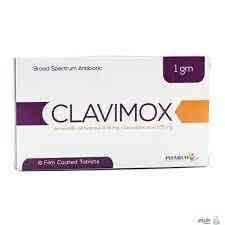 CLAVIMOX 1 GM 12 F.C.TABS