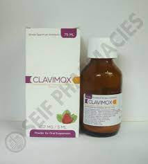 CLAVIMOX 457MG/5ML PD. FOR ORAL 75 ML