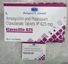 CLAVOCILLIN 625 MG 10 DISPERSIBLE TABS