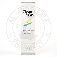 CLEAN WAY RECTAL CREAM 60 GM