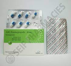 AIG ESOMEPRAZOLE 40 MG 14 CAPS