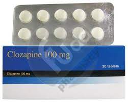 CLOZAPINE 100MG 20 SCORED TAB