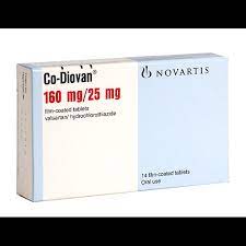 CO-DIOVAN 160/25 MG 15 F.C.TAB