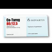 CO-TAREG 80/12.5MG 14 F.C.TAB