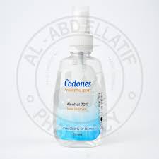 CODONES ANTISEPTIC SPRAY 80 ML