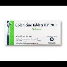 COLCHICINE 500 MCG 100 TABS