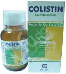 COLISTIN SULPHATE 750.000 IU/15ML SUSP. 60ML