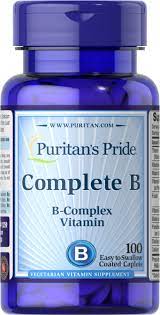 COMPLETE B (VITAMIN B COMPLEX) 100 CAPLETS (ILLEGAL IMPORT)