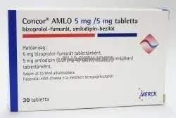 CONCOR AMLO 5/5 MG 30 TABS