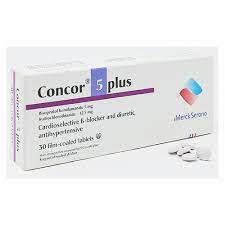 CONCOR PLUS 5/12.5MG 30 F.C. TABS