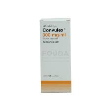 CONVULEX 300MG/ML ORAL DROPS 100 ML