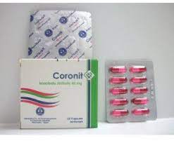 CORONIT 40MG 20 LENTOCAPS