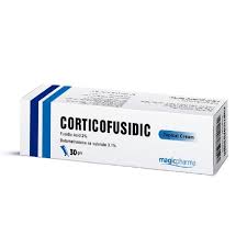 CORTICOFUSIDIC TOPICAL CREAM 30 GM