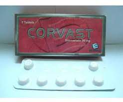 CORVAST 80MG 7 F.C.TAB