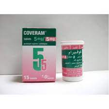 COVERAM 5/5MG 15 TABS