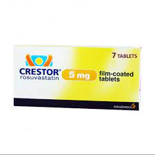 CRESTOR 5 MG 7 F.C.TABS