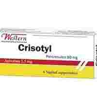 CRISOTYL 90MG 6 VAG. SUPP