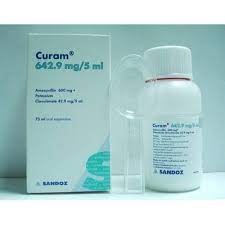 CURAM 642.9MG/5ML PD. FOR ORAL SUSP. 75ML