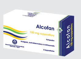 ALCOFAN 100 MG 5 SUPP