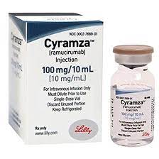 CYRAMZA 100MG/10ML VIAL I.V. INF