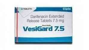 DARIFENACIN-SAB 7.5 MG 10 EXTENDED RELEASE F.C.TAB