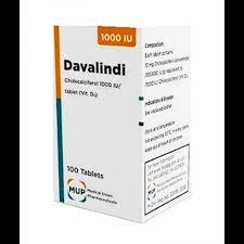 DAVALINDI 1000 I.U. 100 TABS