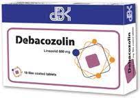 DEBACOZOLIN 600MG 10 F.C. TAB