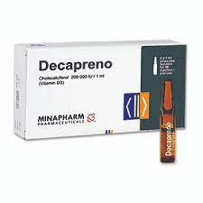 DECAPRENO 200.000 I.U / 1 ML SOL. FOR I.M / ORAL 2 AMPS