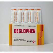 DECLOPHEN 100MG 5 SUPP