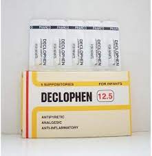 DECLOPHEN 12.5MG 5 INFANTILE SUPP