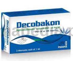 DECOBAKON 1500 MCG/ML 3 AMP