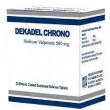 DEKADEL CHRONO 500MG 30 E.C.TAB