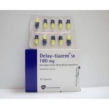 DELAY-TIAZEM SR 180 MG 10 CAPS