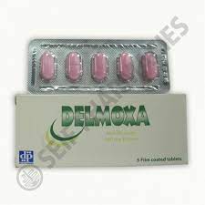 DELMOXA 400 MG 5 F.C.TAB