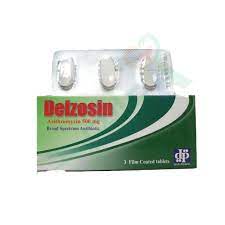 DELZOSIN 500 MG 6 F.C.TABS