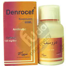 DENROCEF 125MG/5ML SUSP. 60ML