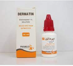 DERMATIN 1% TOPICAL SOLN. 20 ML