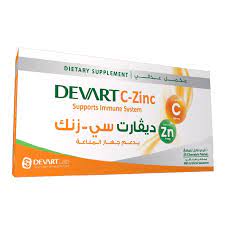 DEVART C ZINC 20 CHEW. TABS