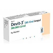 DEVIT-3  300.000 IU/ML  1 AMP I.M. ORAL (ILLEGAL IMPORT)