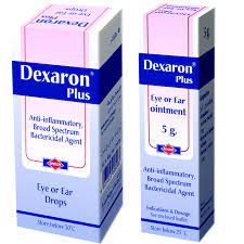 DEXARON PLUS EYE/EAR DROPS 5 ML